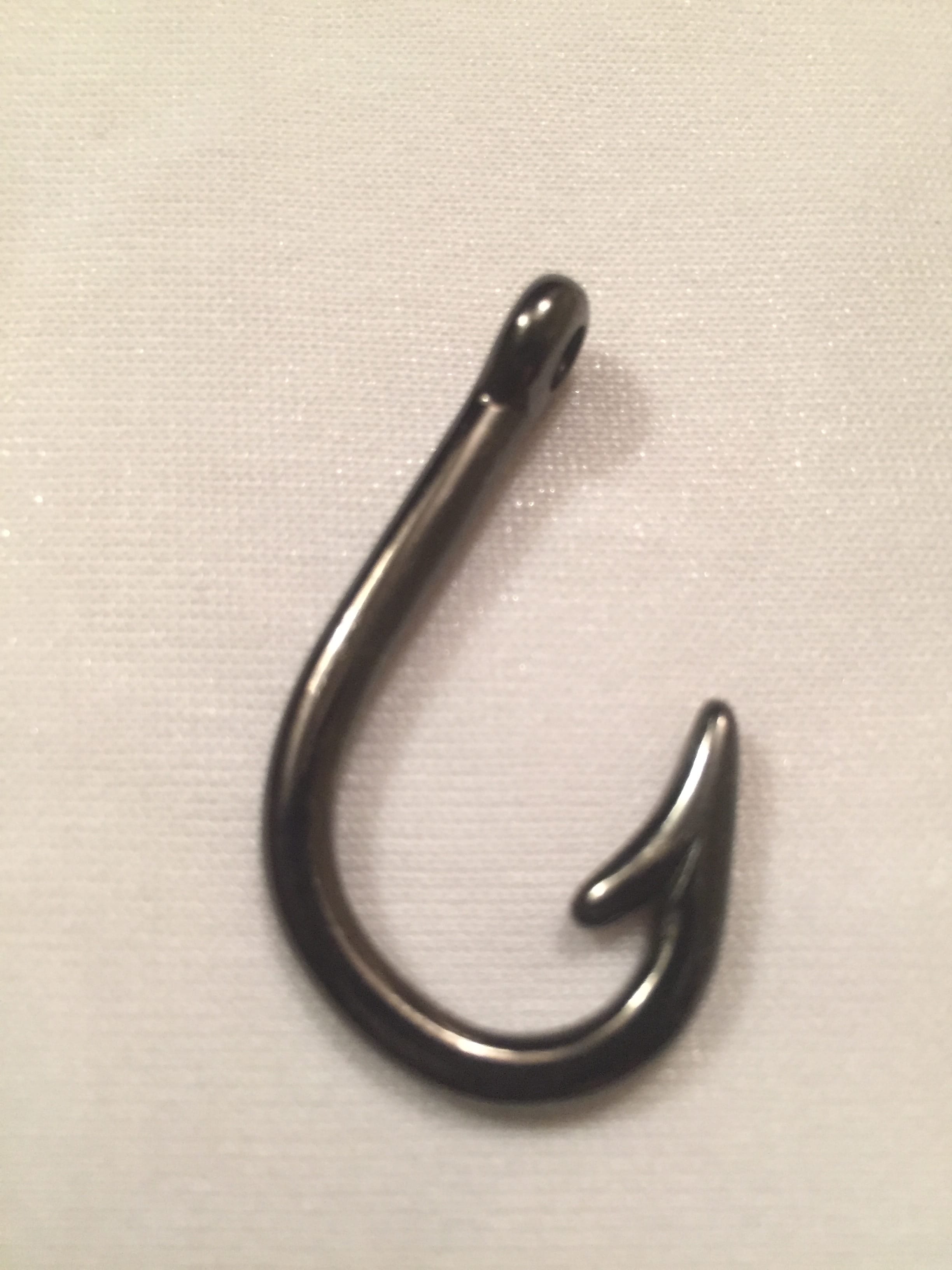 Fish Hook Bracelet- Black & Grey - Image 5