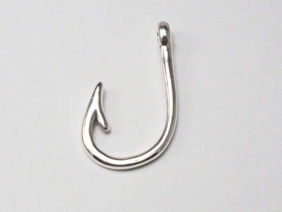 Buy Our design ideas online : Bracelet Sterling silver fish hook and  paracord in 3 mm - Com-forsa S.L.