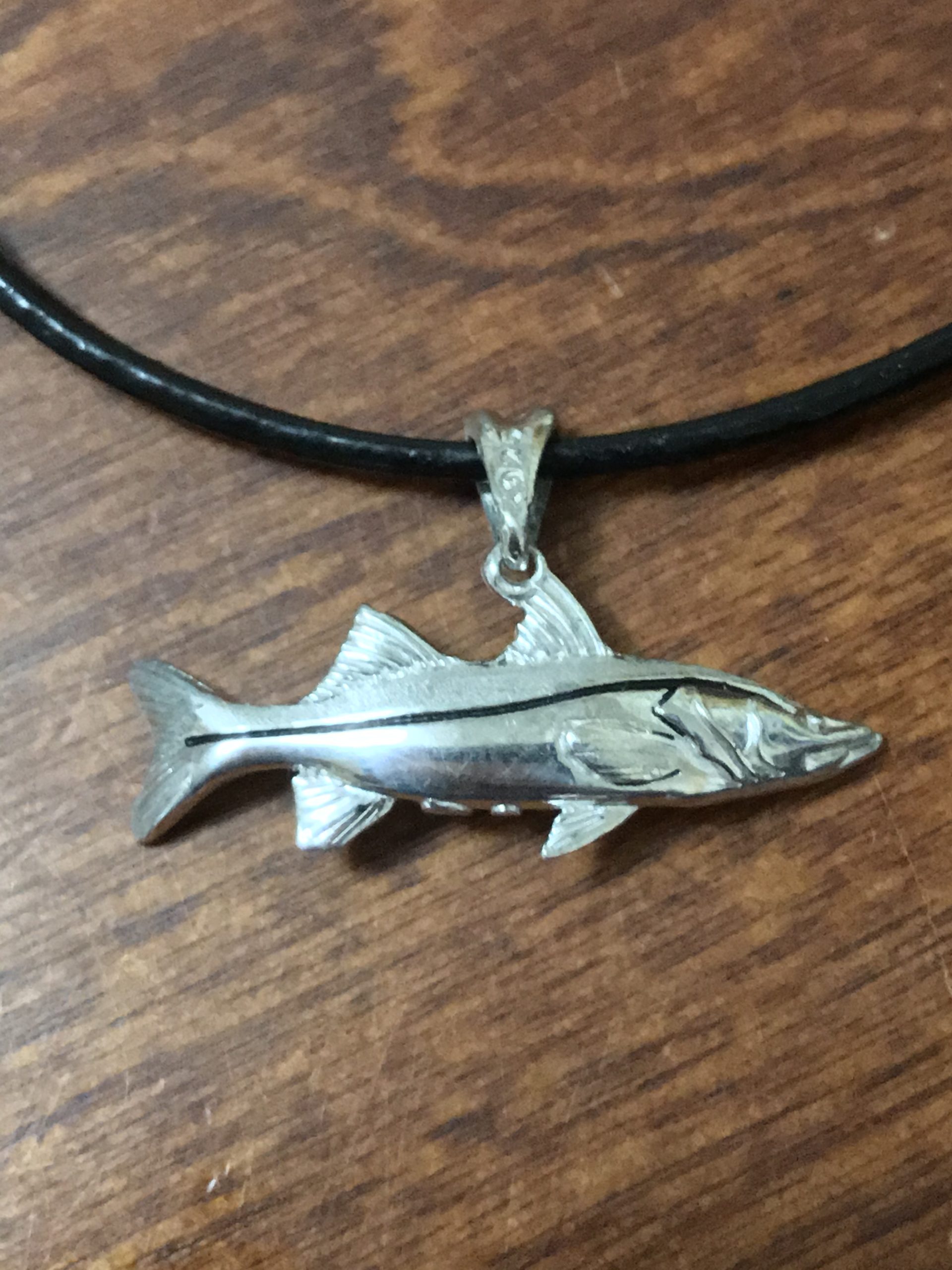 Snook Pendant 3D Necklace Darcizzle Offshore