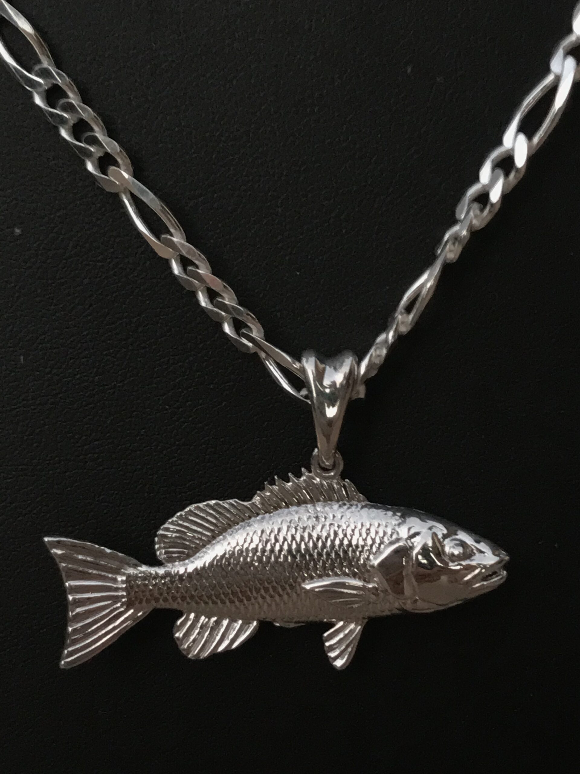 Snapper 3D Pendant Necklace
