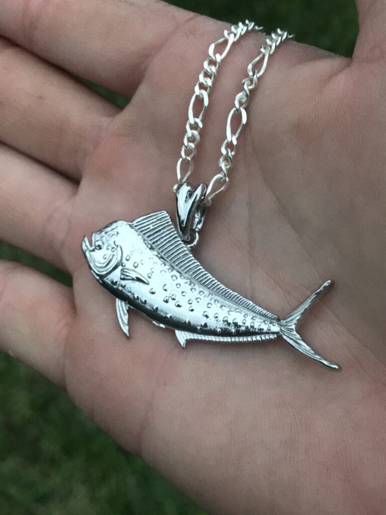 Mahi Mahi 3D Necklace Darcizzle Offshore