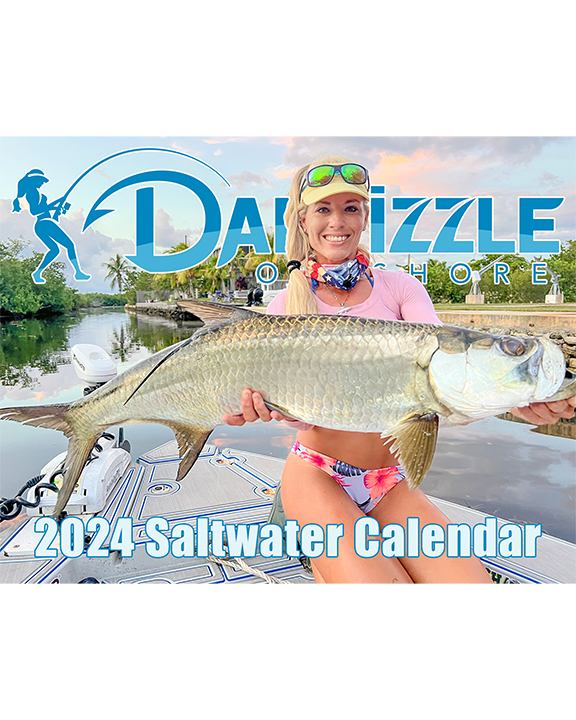 2024 Darcizzle Wall Calendar- Saltwater Edition