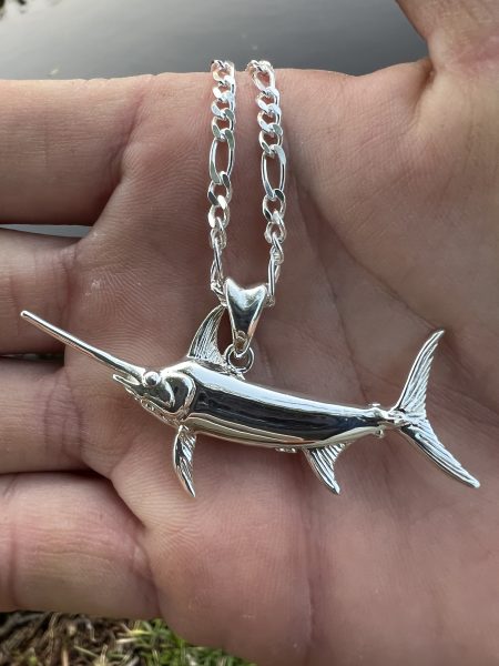 Swordfish Pendant 3D Necklace
